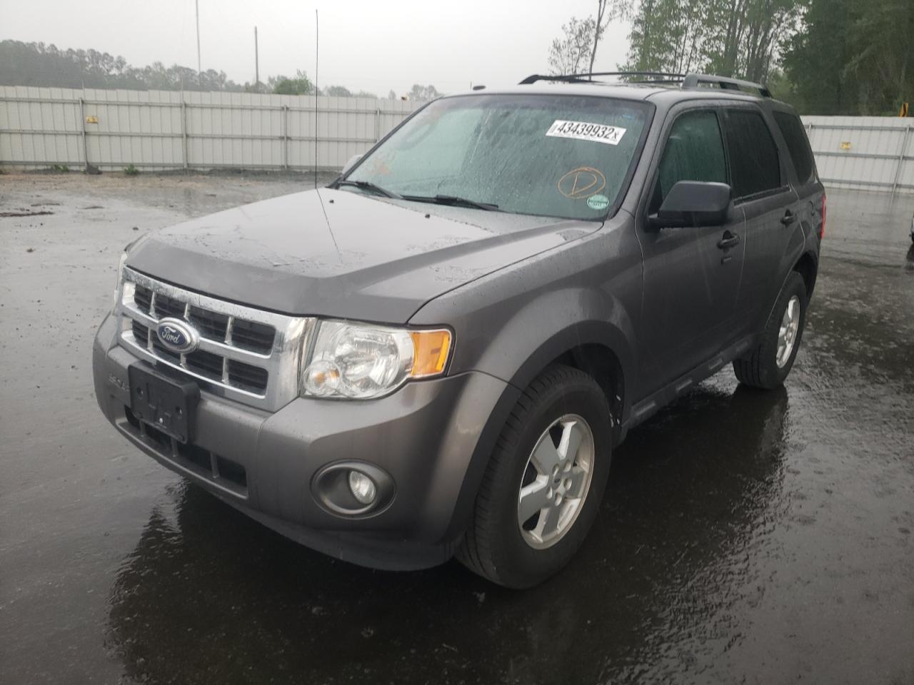 Photo 2 from auction – 2012 FORD ESCAPE XLT with VIN 1FMCU0DG7CKA87246