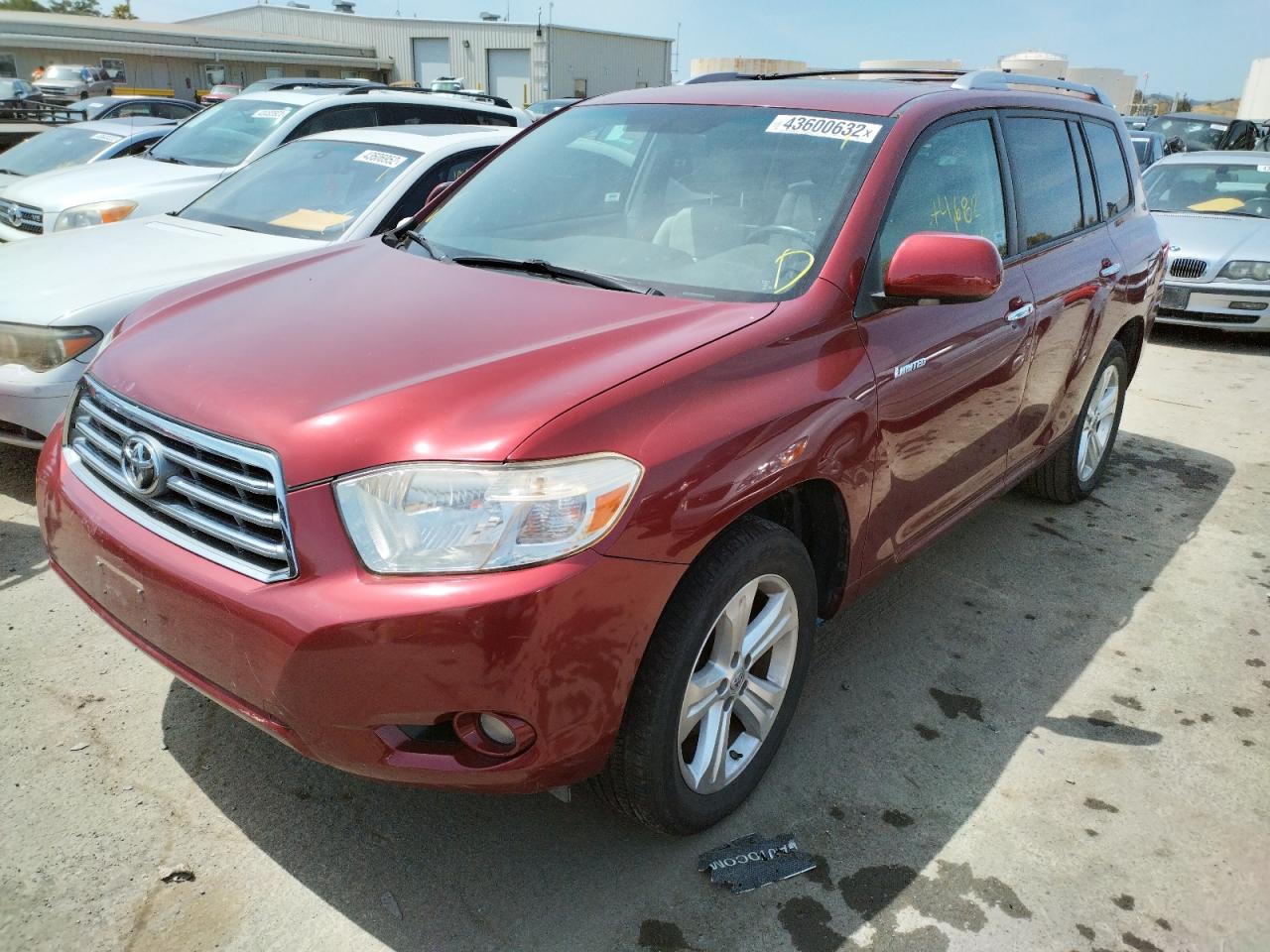 Photo 2 from auction – 2008 TOYOTA HIGHLANDER with VIN JTEDS42A282060754