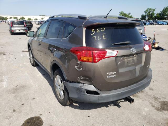 Photo 3 from auction – 2015 TOYOTA RAV4 LE with VIN 2T3ZFREV6FW152917