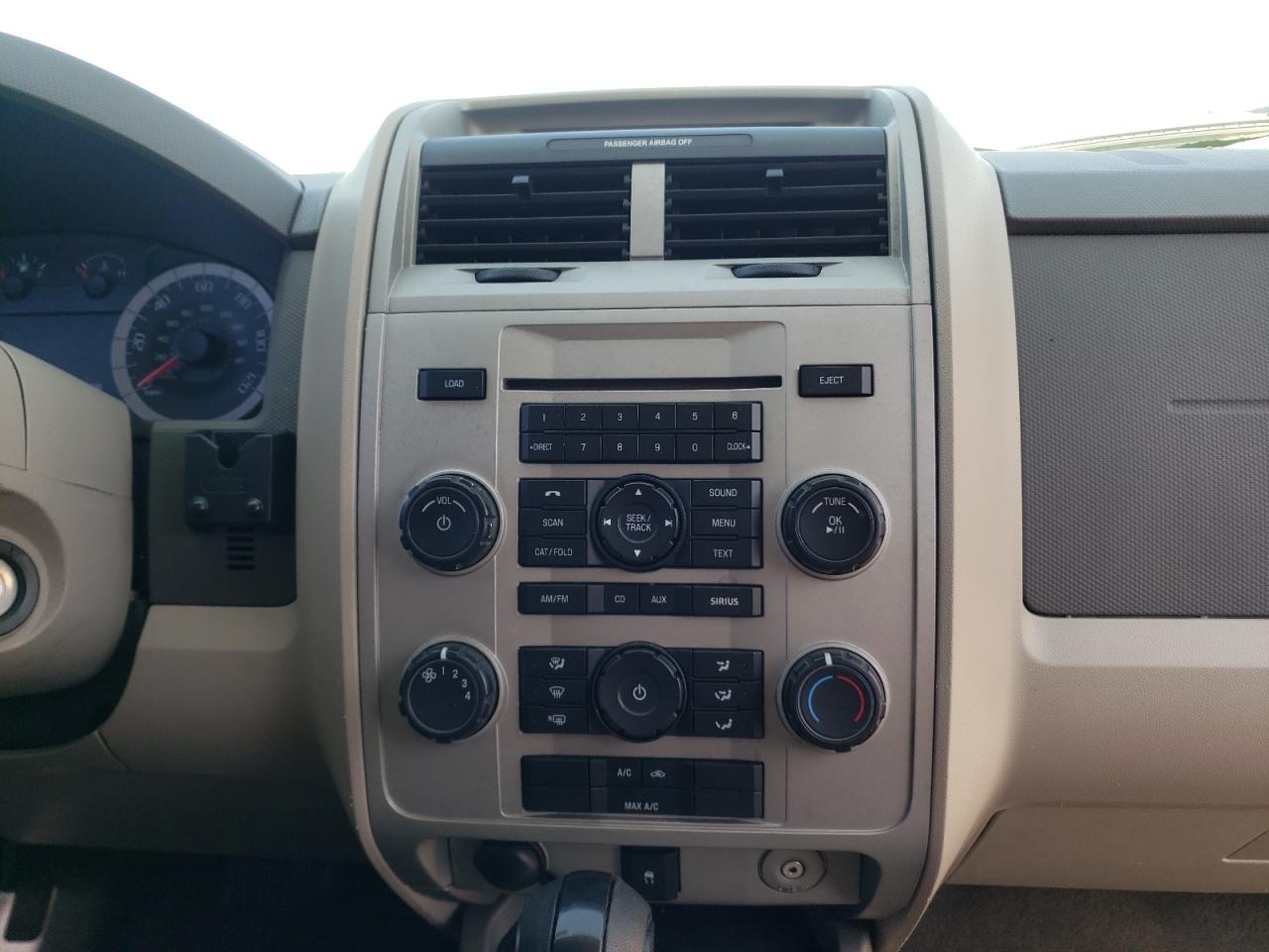 Photo 9 from auction – 2010 FORD ESCAPE XLT with VIN 1FMCU9DGXAKC58721