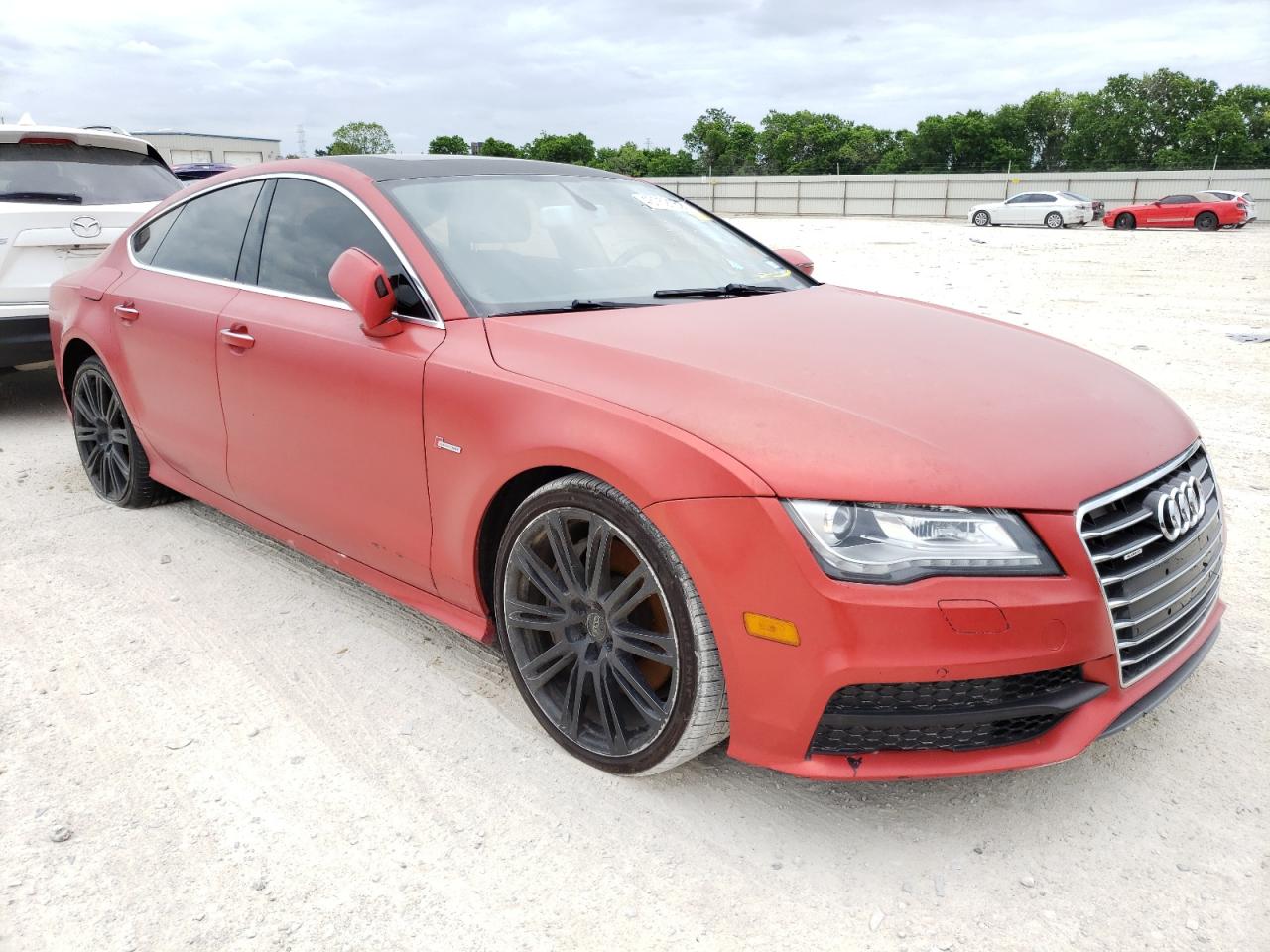 AUDI A7 PRESTIG 2012 مع رقم تعريف المركبة WAUSGAFC1CN006891 - صورة من المزاد