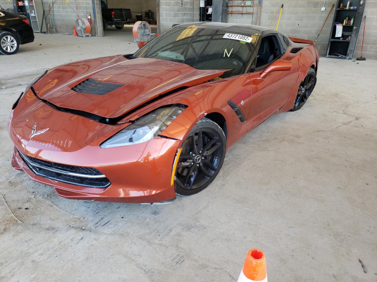 Photo 2 from auction – 2015 CHEVROLET CORVETTE S with VIN 1G1YM2D7XF5119558