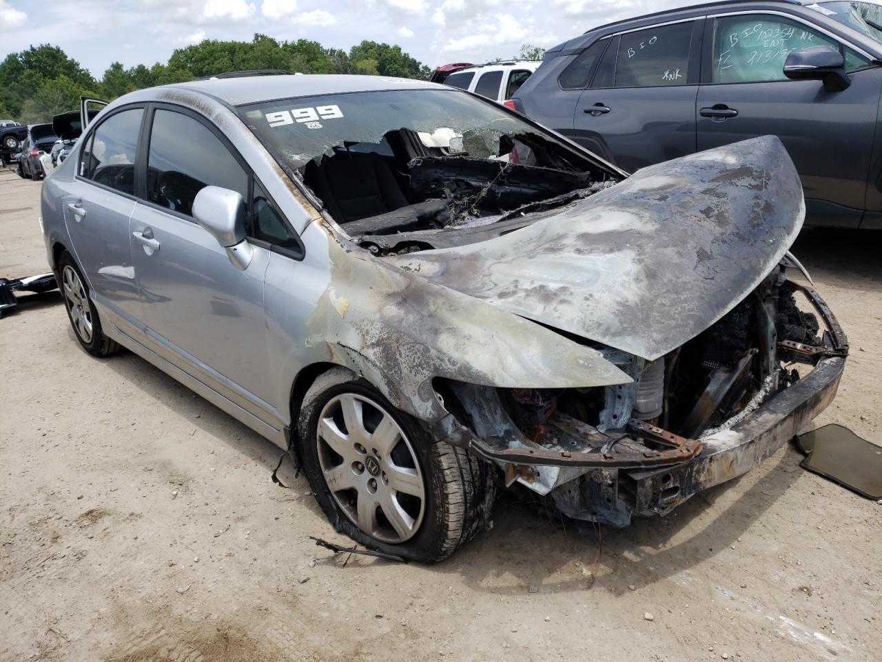 HONDA CIVIC LX 2011 z numerem VIN 19XFA1F5XBE027751 - Zdjęcie z aukcji