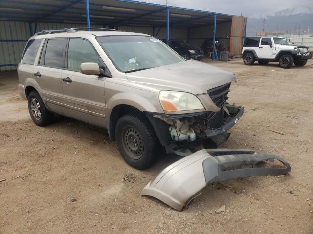 Photo 1 from auction – 2004 HONDA PILOT EXL with VIN 2HKYF18554H592110