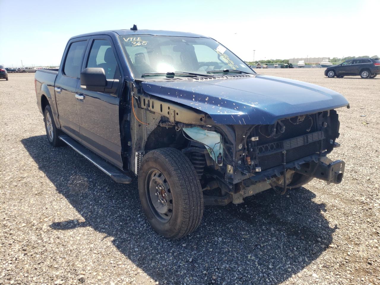FORD F150 SUPER 2019 with VIN 1FTEW1CB3KKC92953 - Photo from auction