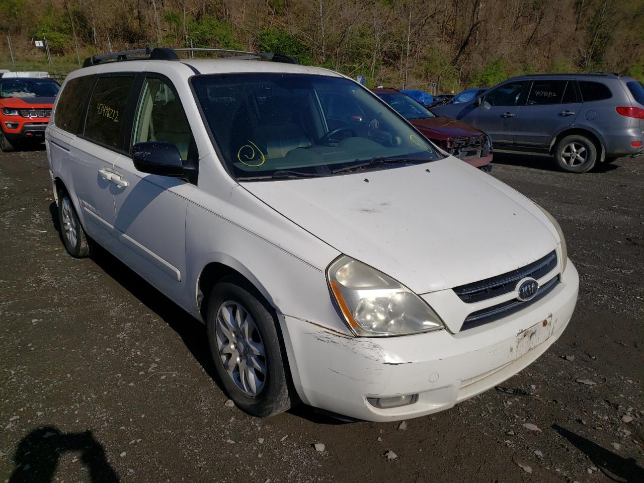 KIA SEDONA EX 2007 with VIN KNDMB233776182512 - Photo from auction