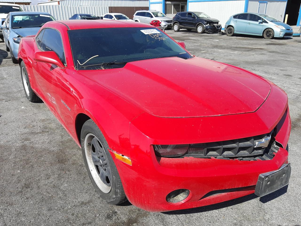 CHEVROLET CAMARO LS 2012 with VIN 2G1FA1E31C9198882 - Photo from auction