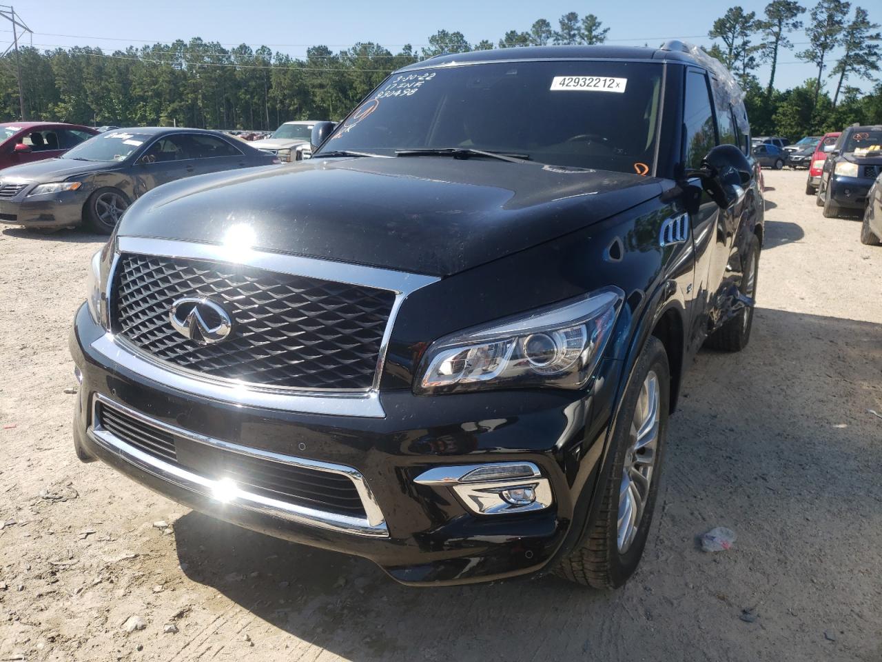 Photo 2 from auction – 2017 INFINITI QX80 BASE with VIN JN8AZ2ND3H9830498