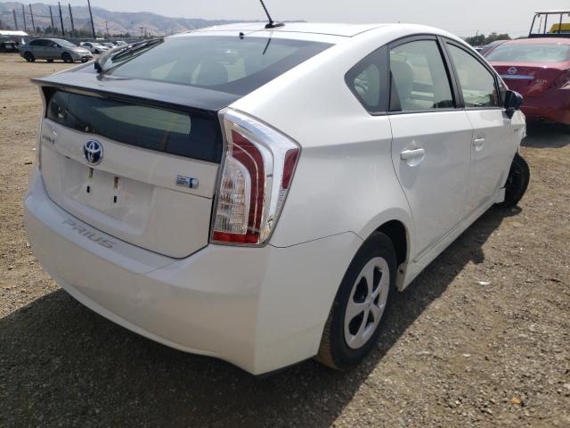 Photo 4 from auction – 2013 TOYOTA PRIUS with VIN JTDKN3DU5D5697053