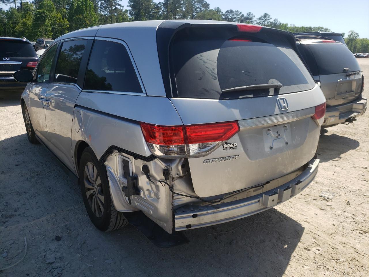 Photo 3 from auction – 2015 HONDA ODYSSEY EX with VIN 5FNRL5H63FB020919