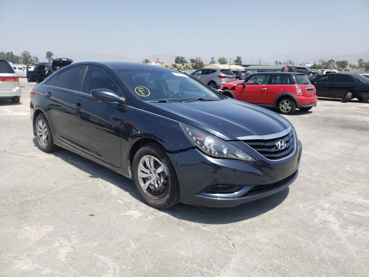 HYUNDAI SONATA GLS 2012 with VIN 5NPEB4AC0CH416945 - Photo from auction