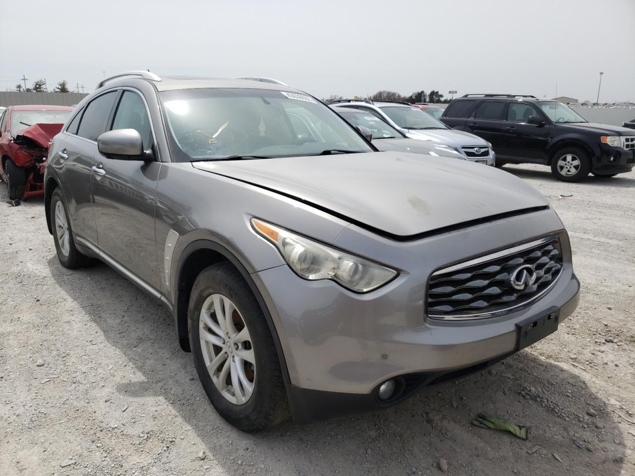INFINITI FX35 2009 with VIN JNRAS18W49M150387 - Photo from auction