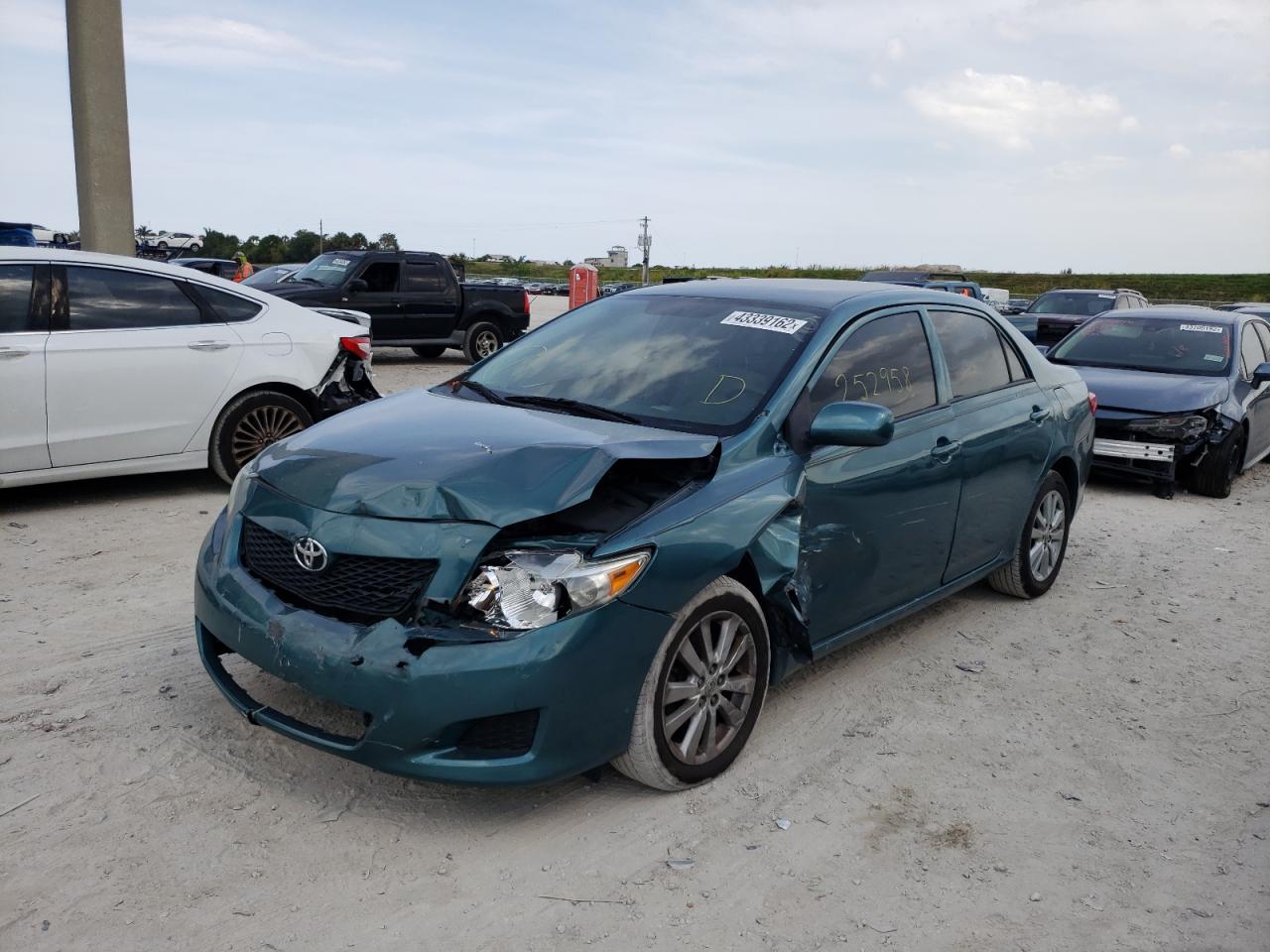Photo 2 from auction – 2010 TOYOTA COROLLA BA with VIN 2T1BU4EE9AC291288