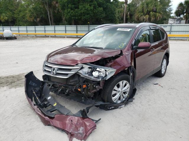 Photo 2 from auction – 2014 HONDA CR-V EXL with VIN 5J6RM4H79EL094013