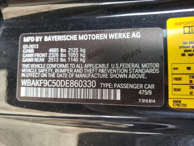 Photo 10 from auction – 2013 BMW 335 XI with VIN WBAKF9C50DE860330