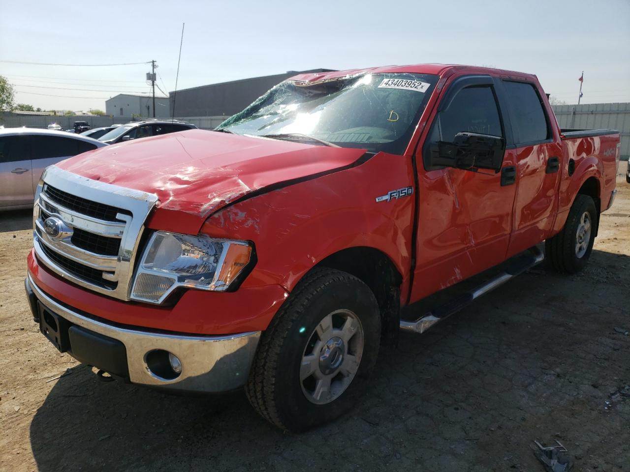 Photo 2 from auction – 2014 FORD F150 SUPER with VIN 1FTFW1EFXEKG33676