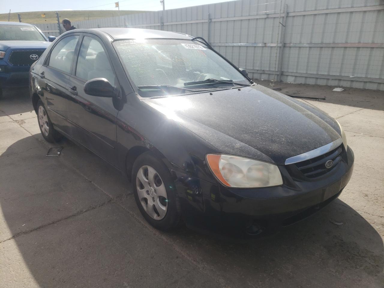KIA SPECTRA LX 2006 with VIN KNAFE121365372836 - Photo from auction