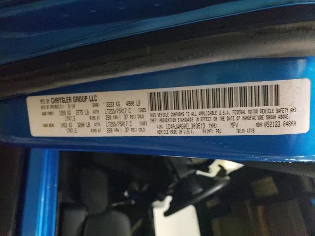 Photo 10 from auction – 2014 JEEP WRANGLER S with VIN 1C4AJWAG0EL303513