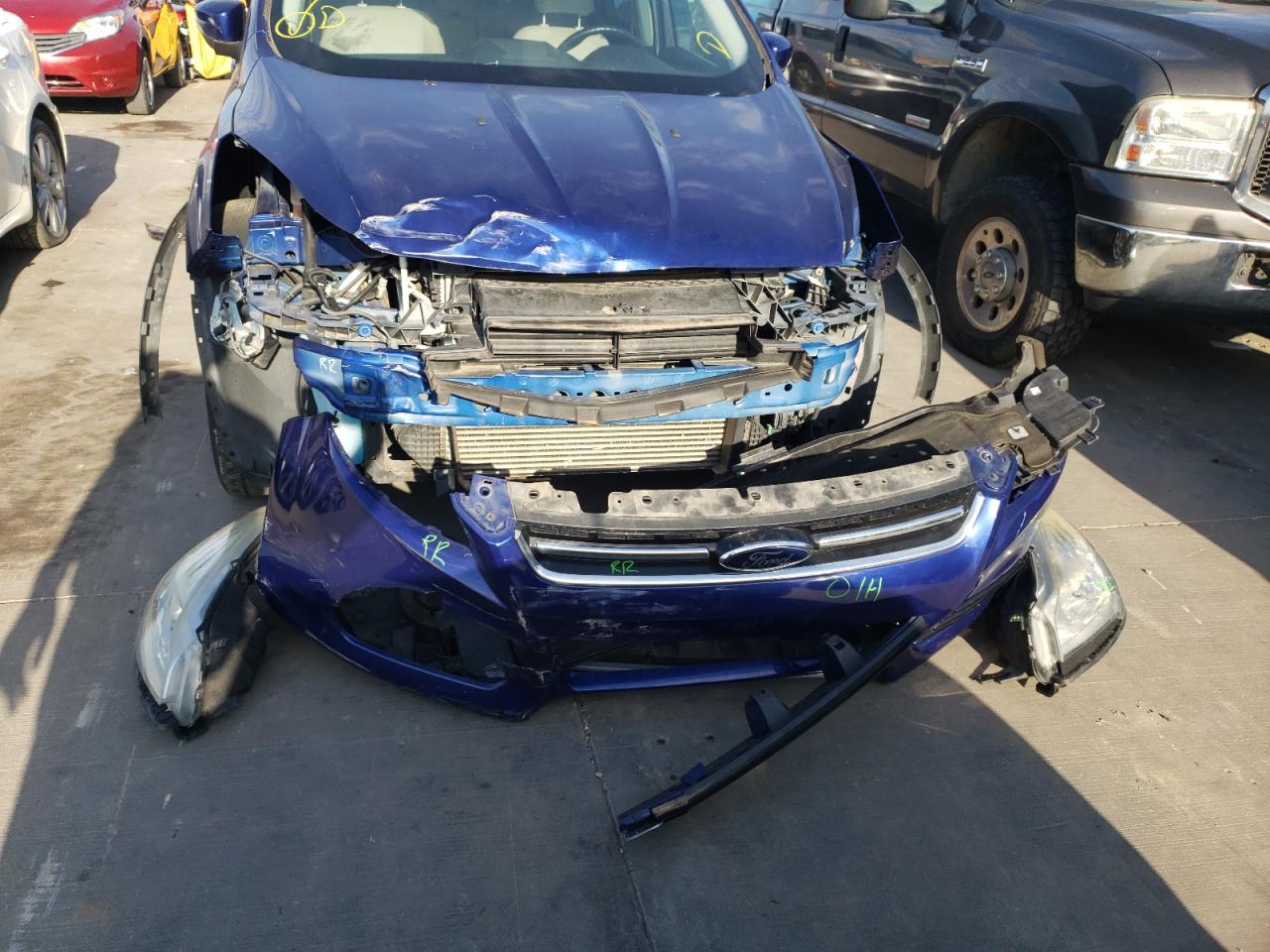 Photo 9 from auction – 2013 FORD ESCAPE SEL with VIN 1FMCU0HX0DUC19599