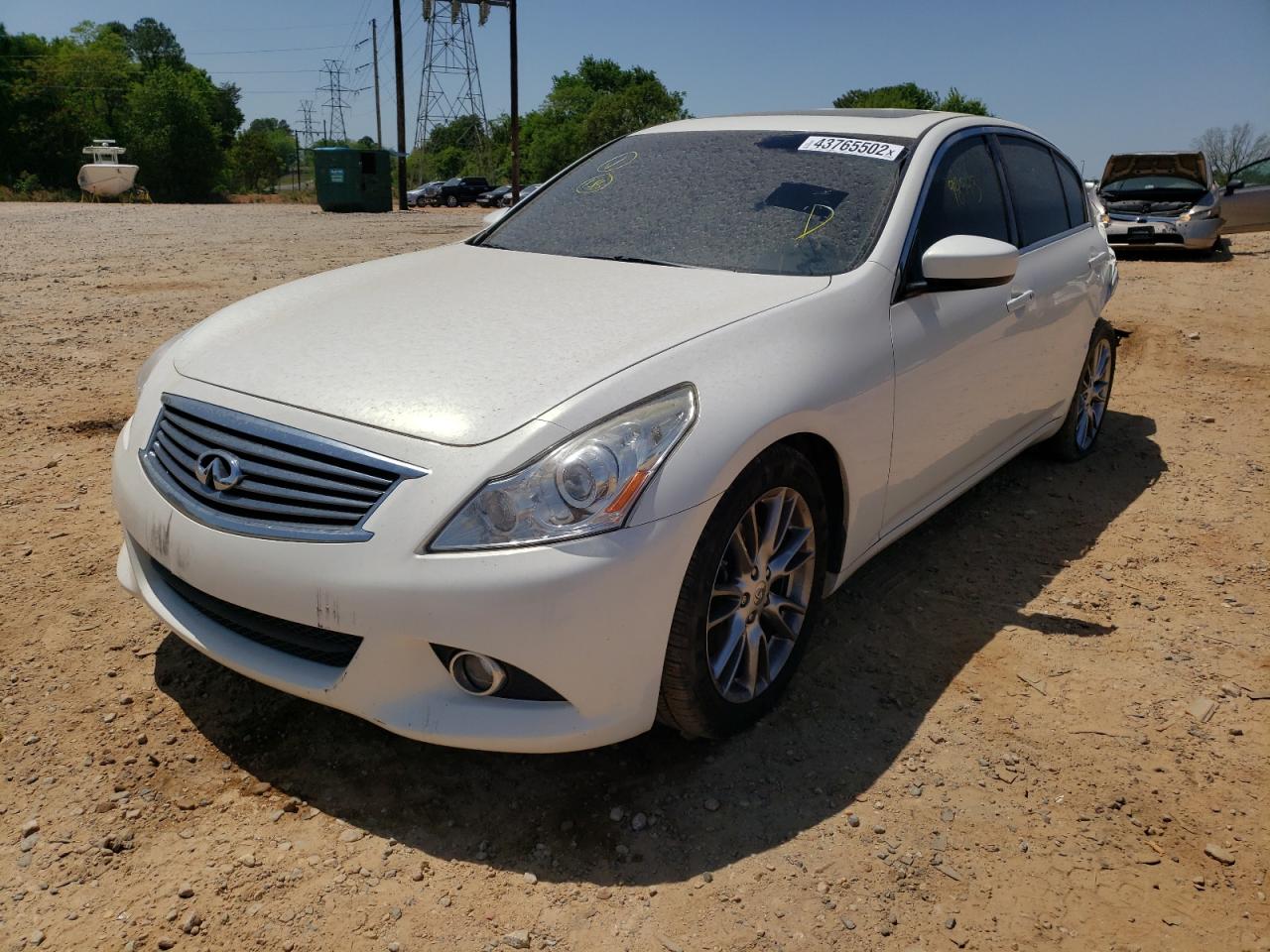 Photo 2 from auction – 2012 INFINITI G37 BASE with VIN JN1CV6AP8CM932167