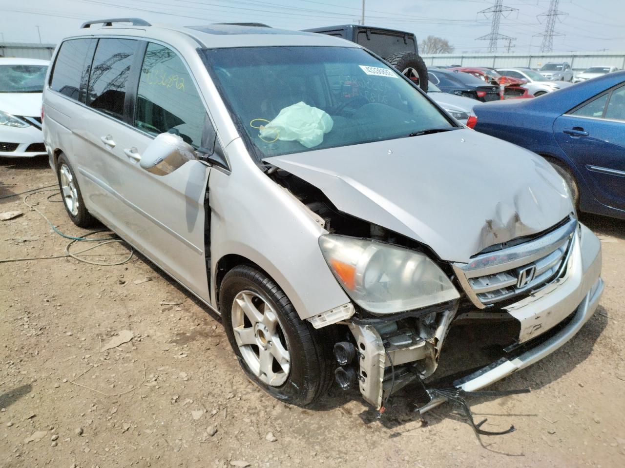 Photo 1 from auction – 2006 HONDA ODYSSEY TO with VIN 5FNRL38826B053545