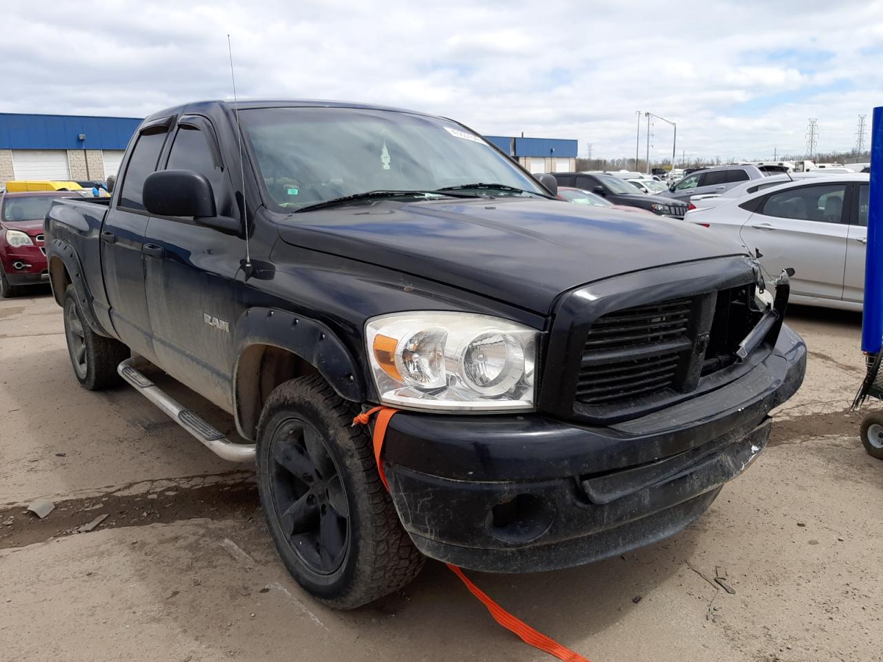 DODGE RAM 1500 S 2008 with VIN 1D7HU18N98S527098 - Photo from auction