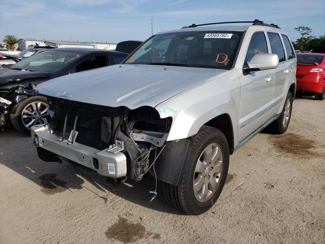 Photo 2 from auction – 2008 JEEP GRAND CHER with VIN 1J8HS58278C185389