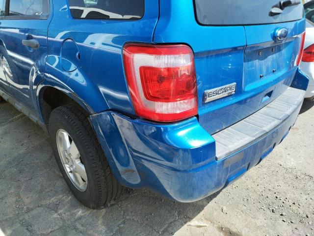 Photo 9 from auction – 2011 FORD ESCAPE XLT with VIN 1FMCU9D74BKB99327