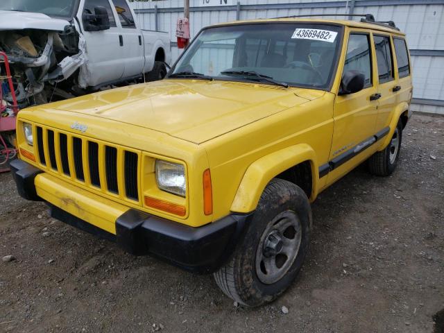 Photo 2 from auction – 2001 JEEP CHEROKEE S with VIN 1J4FF48S31L619305
