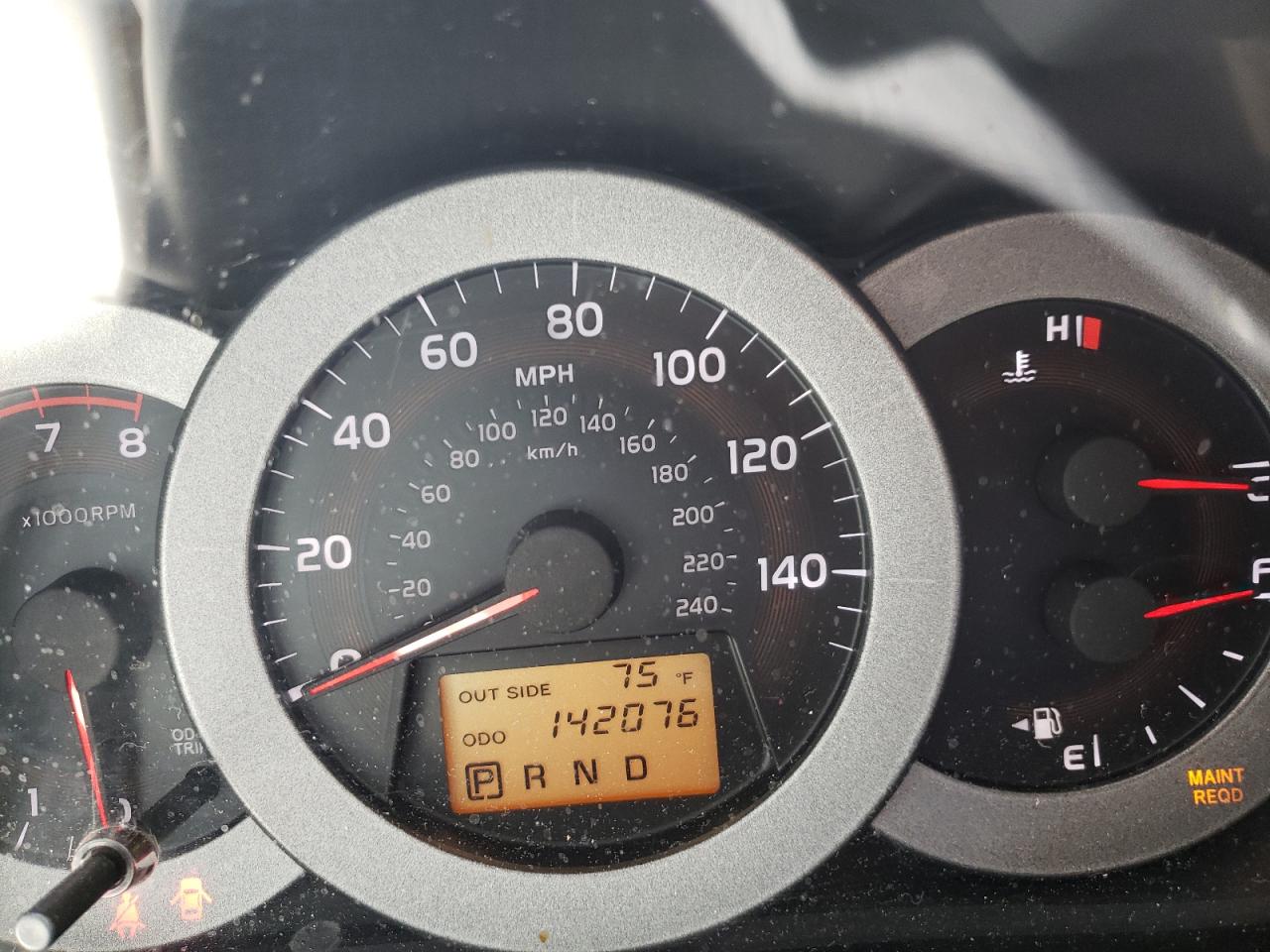 Photo 8 from auction – 2007 TOYOTA RAV4 LIMIT with VIN JTMZK31V175015973