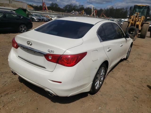 Photo 4 from auction – 2014 INFINITI Q50 BASE with VIN JN1BV7AR4EM694016