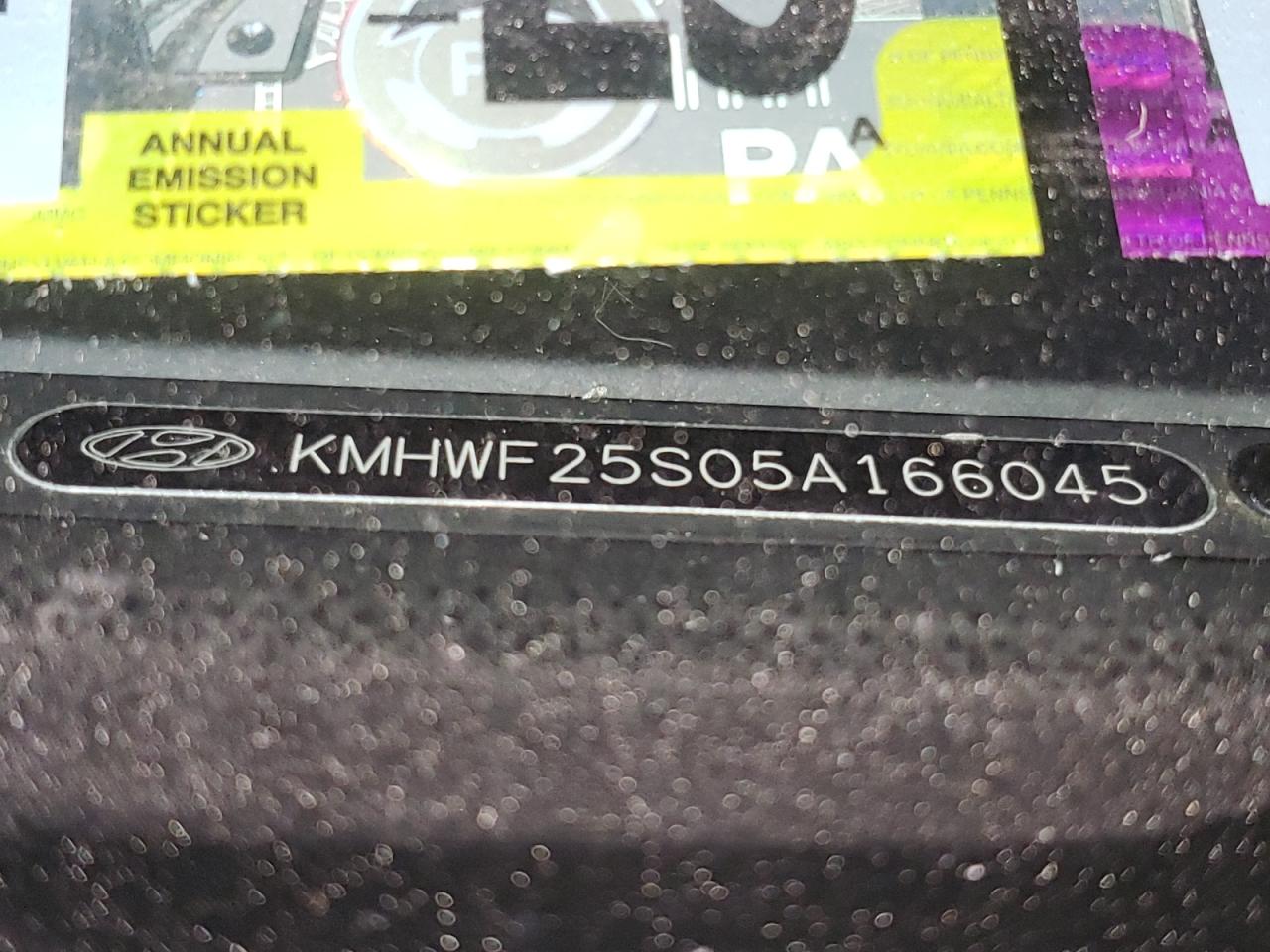Photo 10 from auction – 2005 HYUNDAI SONATA GL with VIN KMHWF25S05A166045