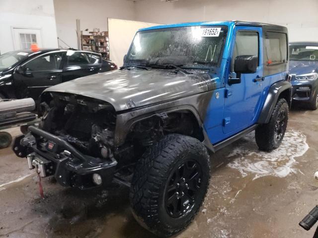 Photo 2 from auction – 2014 JEEP WRANGLER S with VIN 1C4AJWAG0EL303513