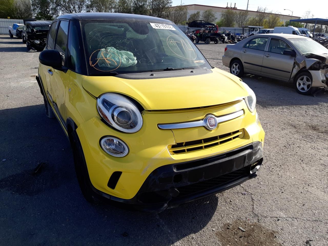 FIAT 500L TREKK 2015 with VIN ZFBCFADH5FZ034296 - Photo from auction