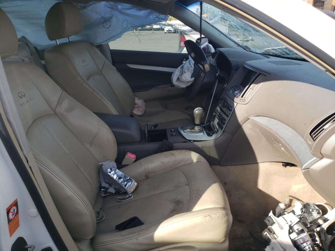 Photo 5 from auction – 2009 INFINITI G37 BASE with VIN JNKCV61E79M304555