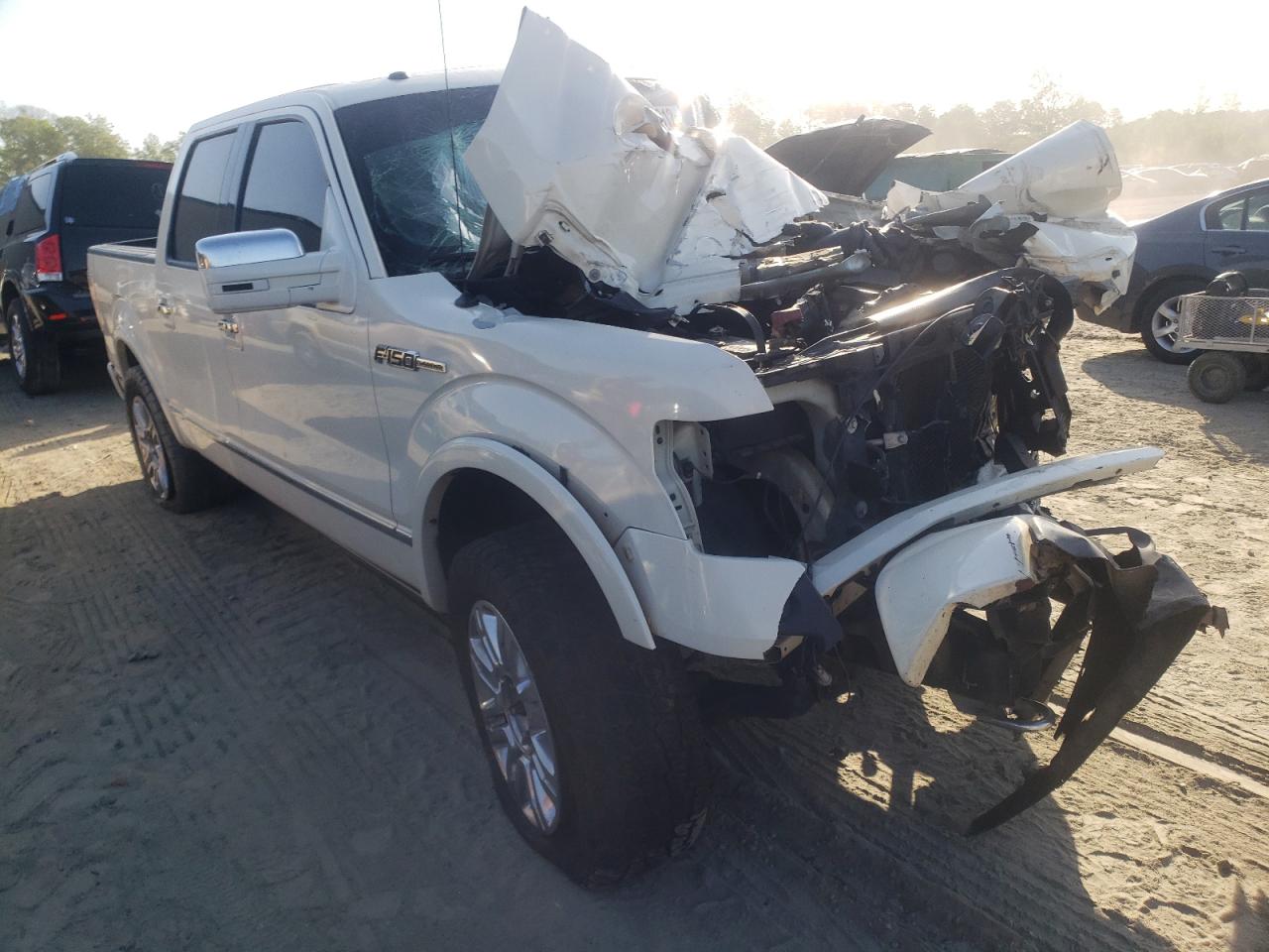 FORD F150 2009 with VIN 1FTPW14V89FA55105 - Photo from auction
