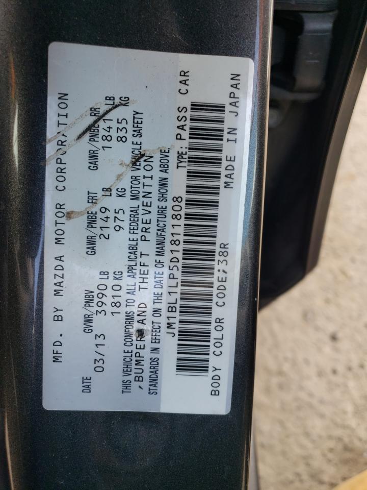 Photo 10 from auction – 2013 MAZDA 3 I with VIN JM1BL1LP5D1811808