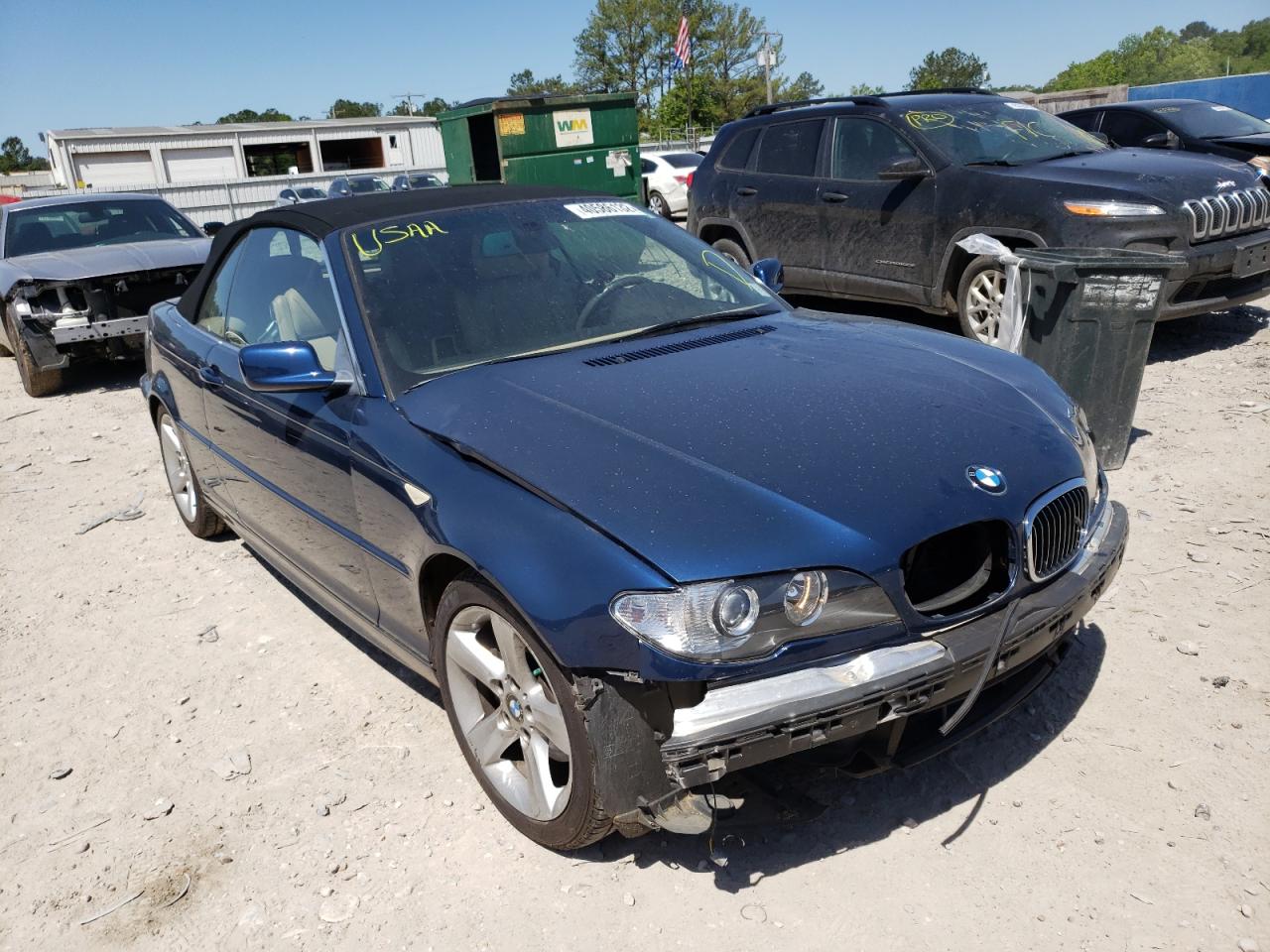 Photo 1 from auction – 2006 BMW 325 CI with VIN WBABW33416PX86315