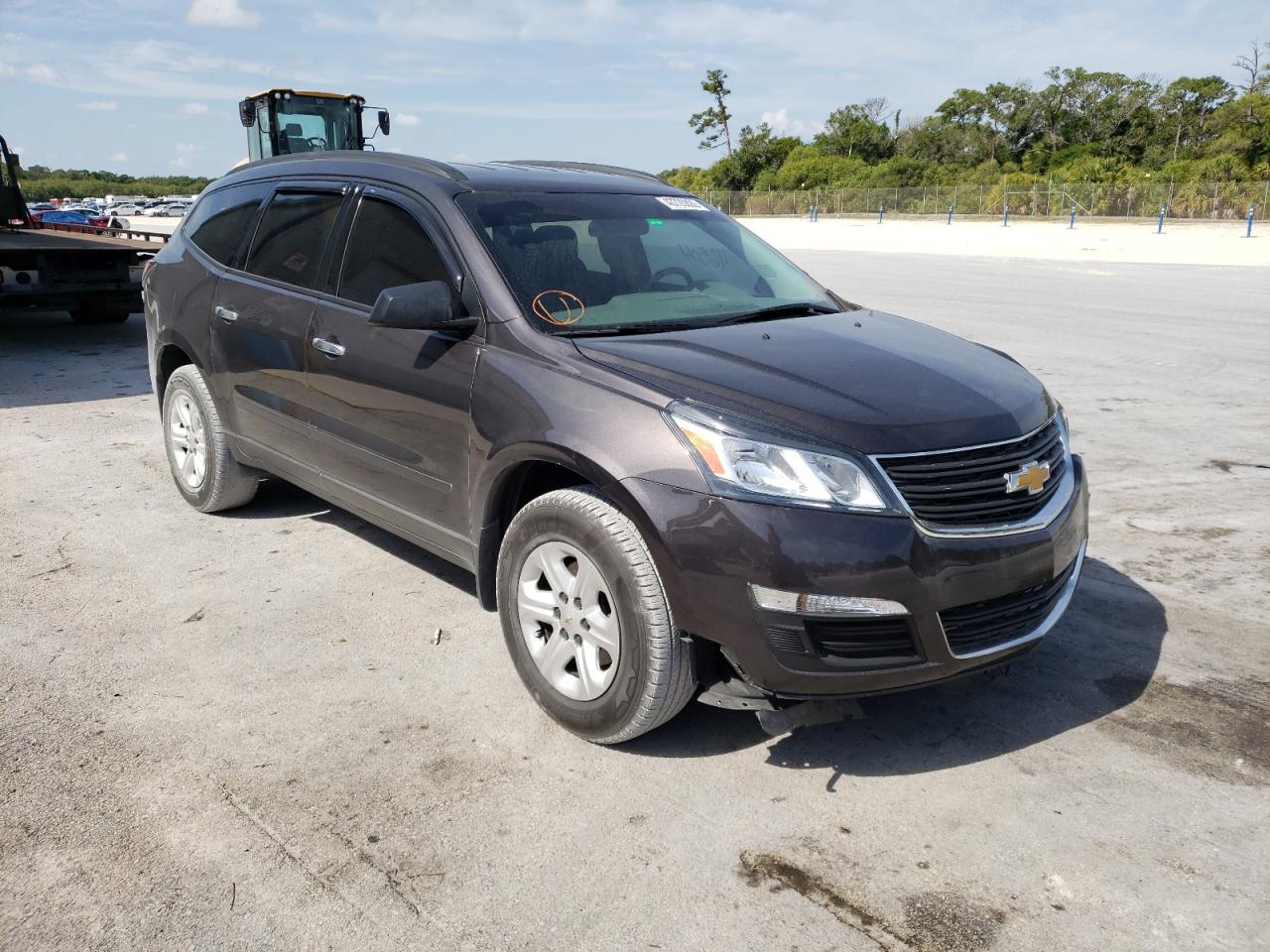 CHEVROLET TRAVERSE L 2013 with VIN 1GNKRFED5DJ128478 - Photo from auction