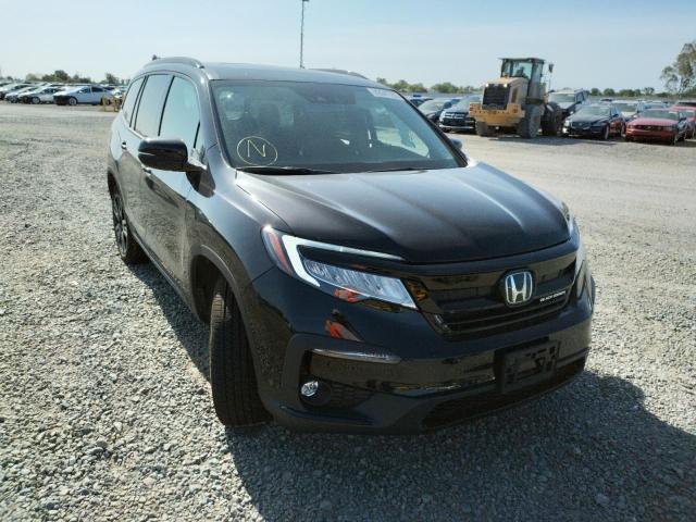 HONDA PILOT BLAC 2022 with VIN 5FNYF6H7XNB024479 - Photo from auction