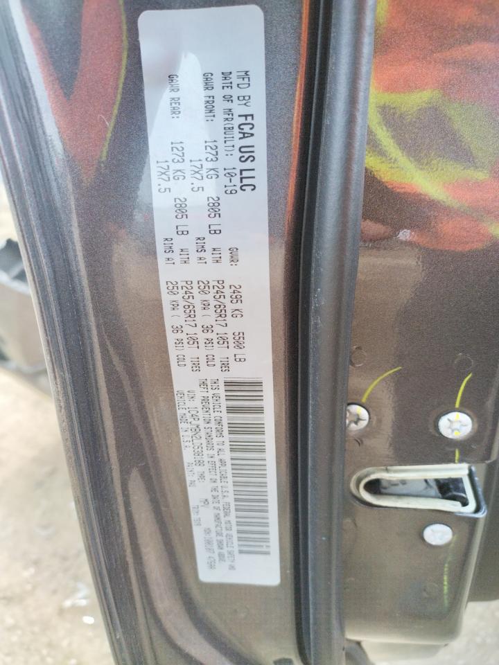 Photo 10 from auction – 2020 JEEP CHEROKEE T with VIN 1C4PJMBN2LD538188