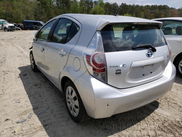 Photo 3 from auction – 2012 TOYOTA PRIUS C with VIN JTDKDTB32C1527347