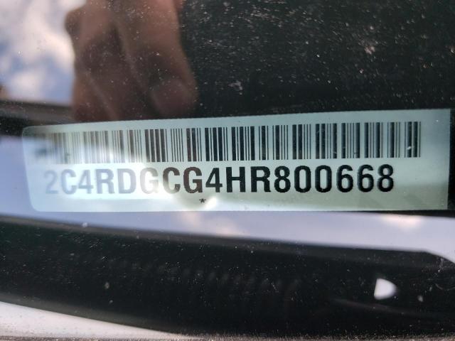 Photo 10 from auction – 2017 DODGE GRAND CARA with VIN 2C4RDGCG4HR800668