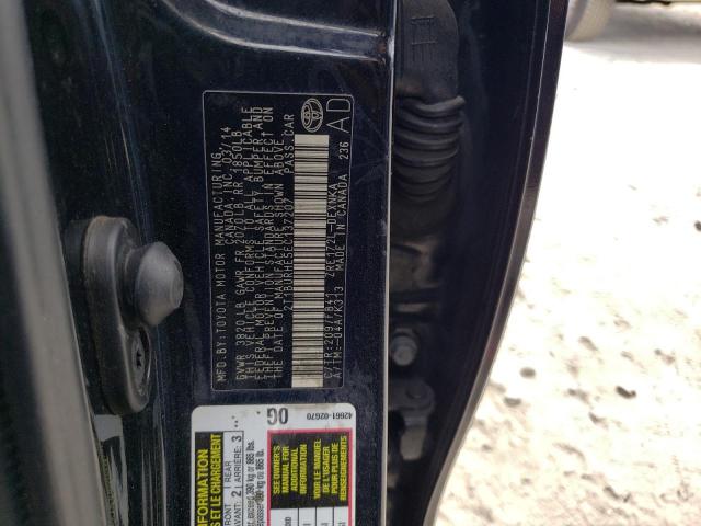Photo 10 from auction – 2014 TOYOTA COROLLA L with VIN 2T1BURHE5EC137207