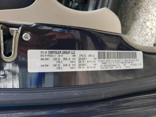 Photo 10 from auction – 2015 CHRYSLER TOWN & COU with VIN 2C4RC1BG9FR562640