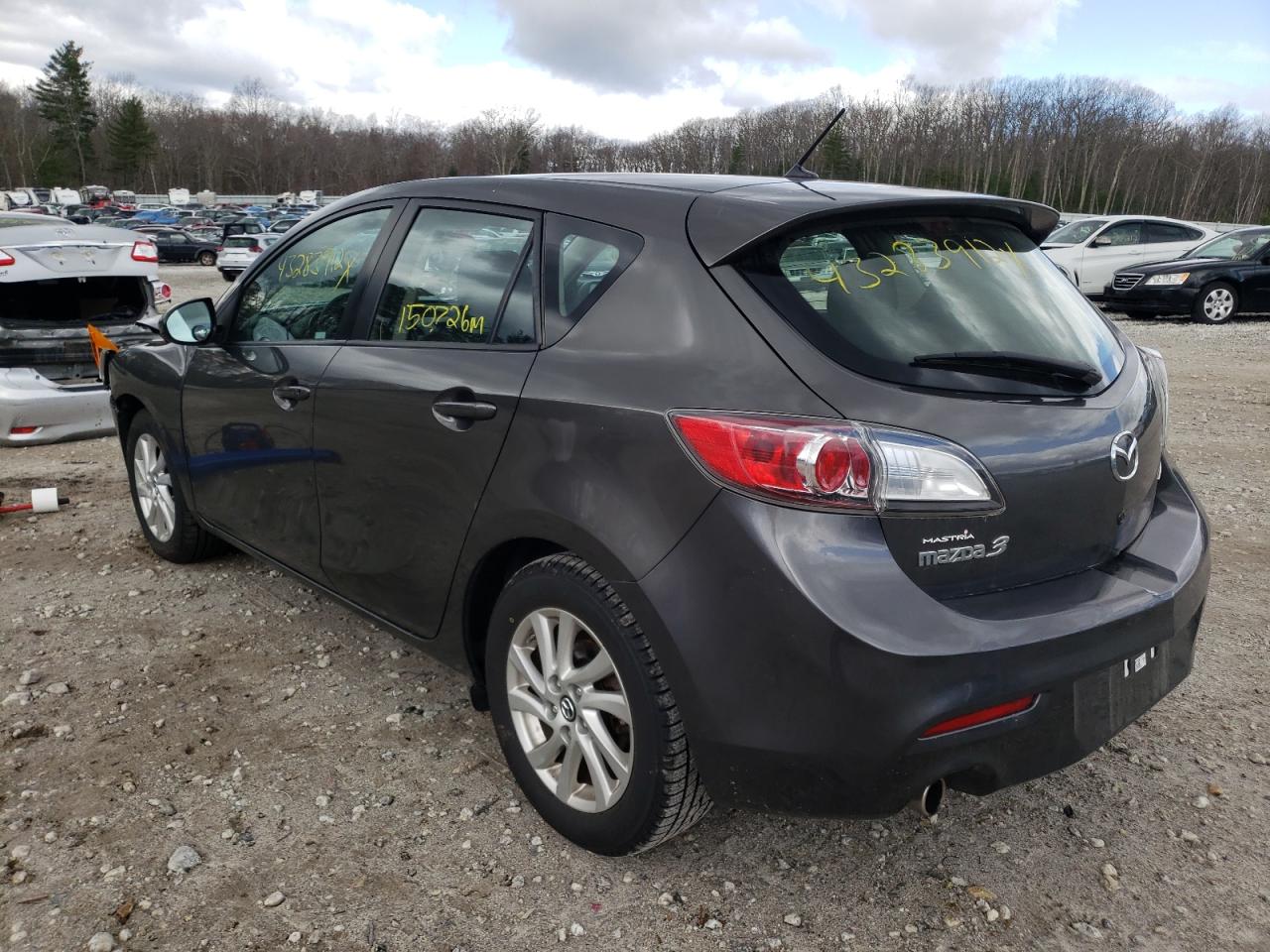 Photo 3 from auction – 2013 MAZDA 3 I with VIN JM1BL1LP2D1822622