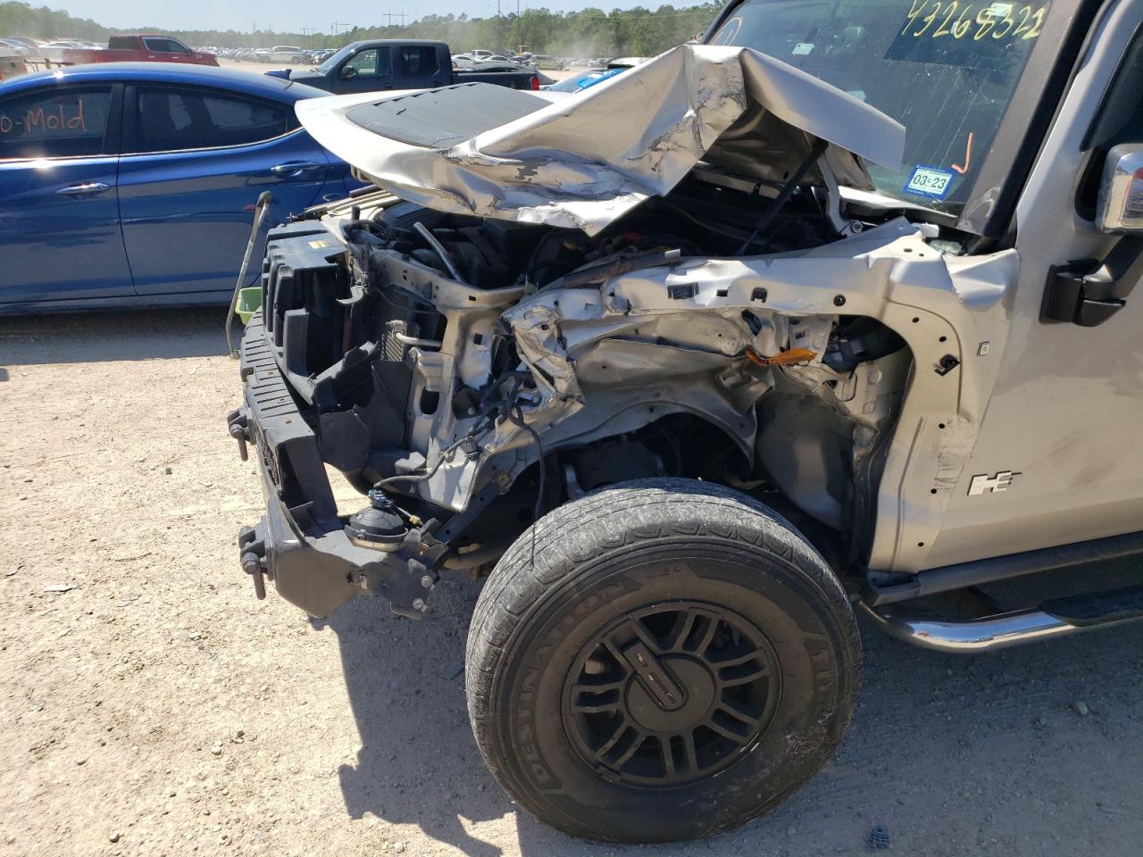 Photo 9 from auction – 2008 HUMMER H3 with VIN 5GTEN13E688120847
