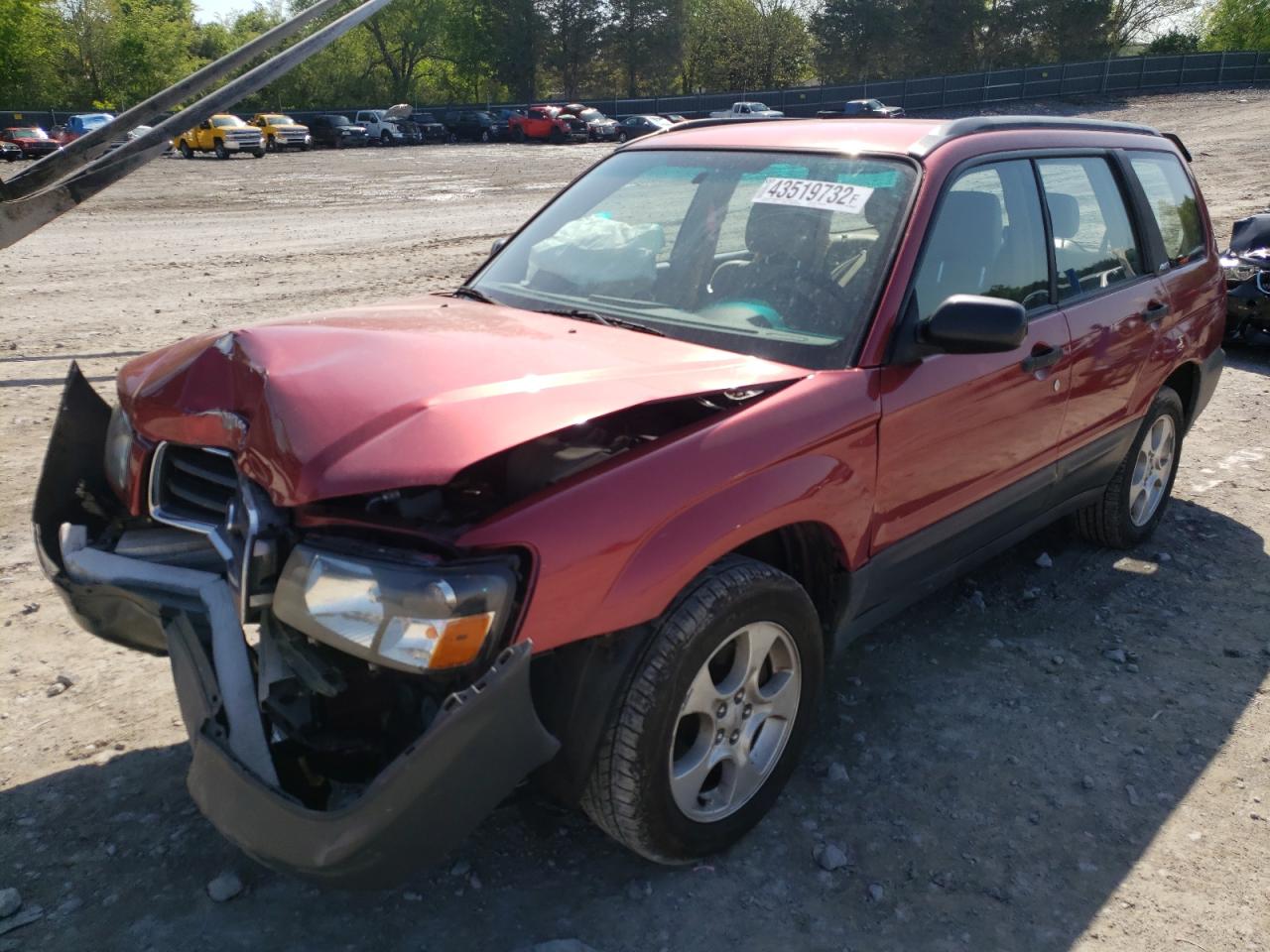 Photo 2 from auction – 2003 SUBARU FORESTER 2 with VIN JF1SG63673H719958