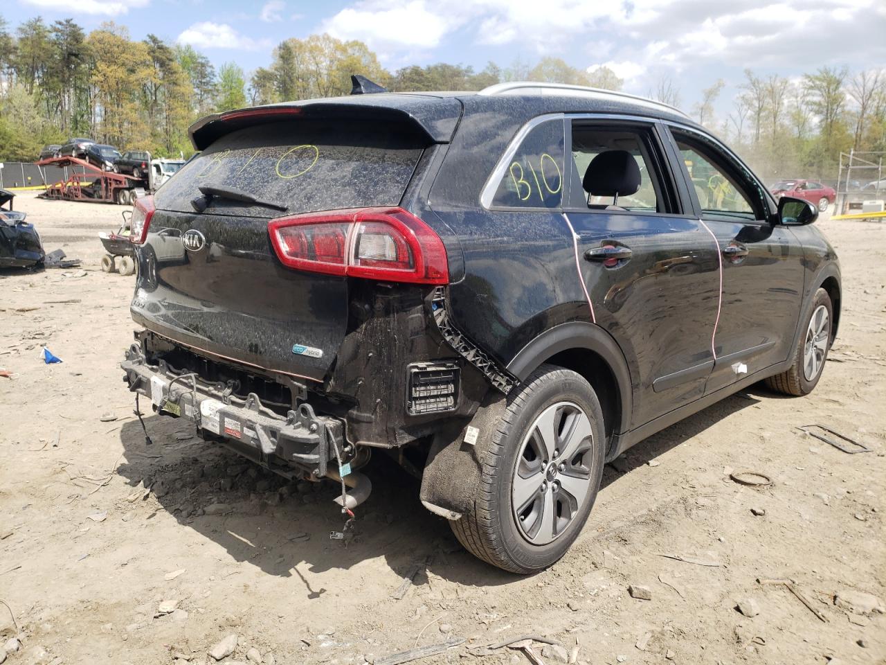 Photo 4 from auction – 2017 KIA NIRO FE with VIN KNDCB3LC1H5049365