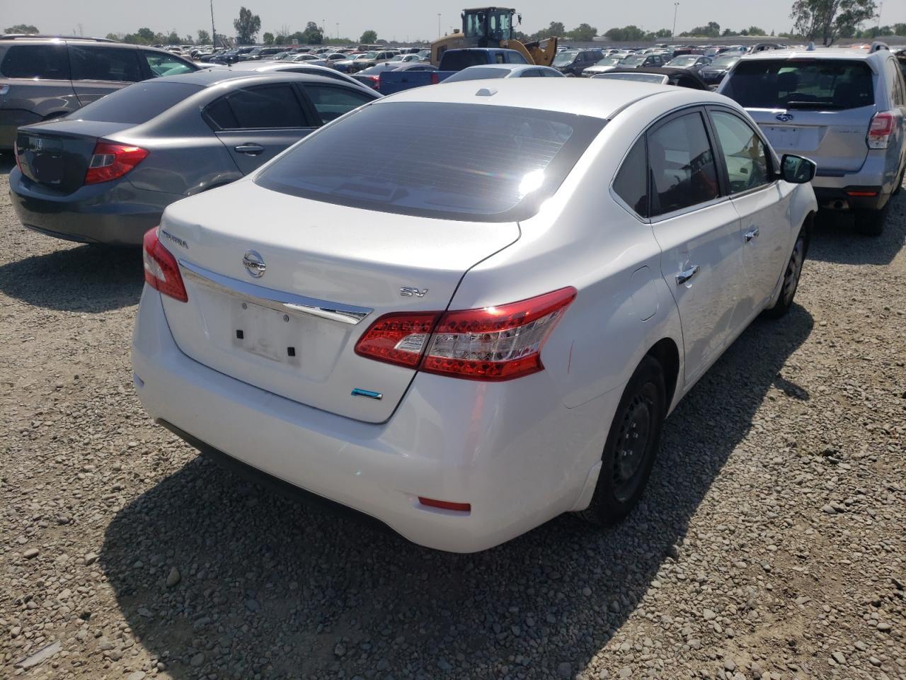 Photo 4 from auction – 2013 NISSAN SENTRA with VIN 3N1AB7AP4DL793883